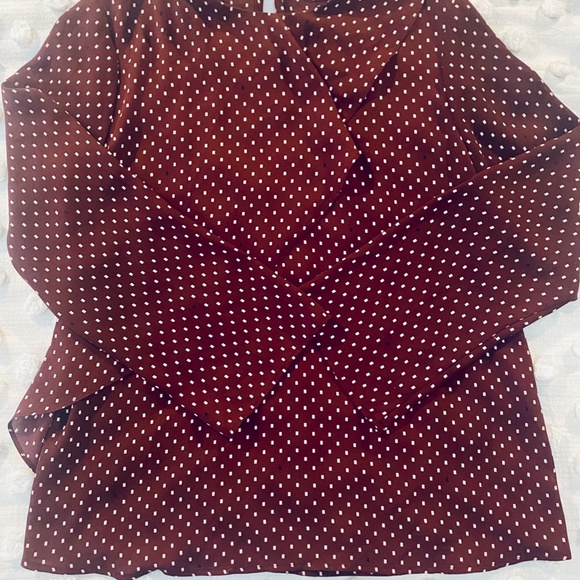 Mango Blouse with Decorative Ruffle - Picture 4 of 9